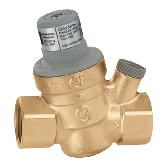 CALEFFI 5335 Series Installation, Commissioning And Servicing Instructions