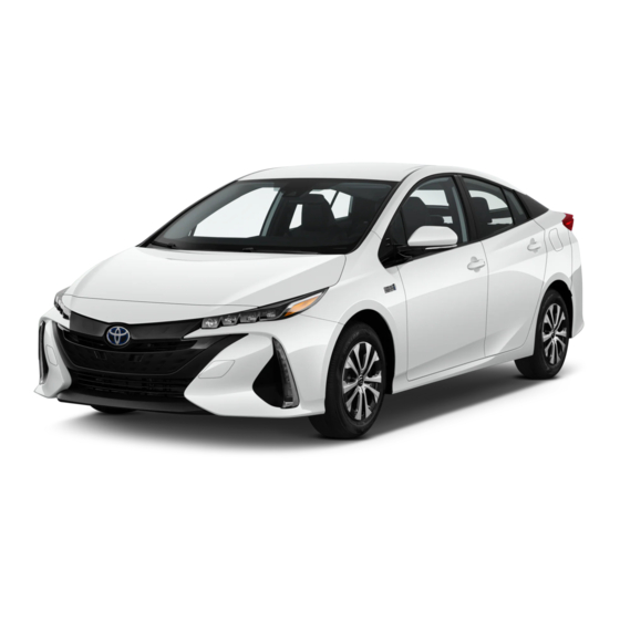 Toyota Prius Prime 2020 Manuals