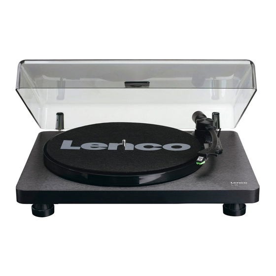 LENCO L-30 User Manual