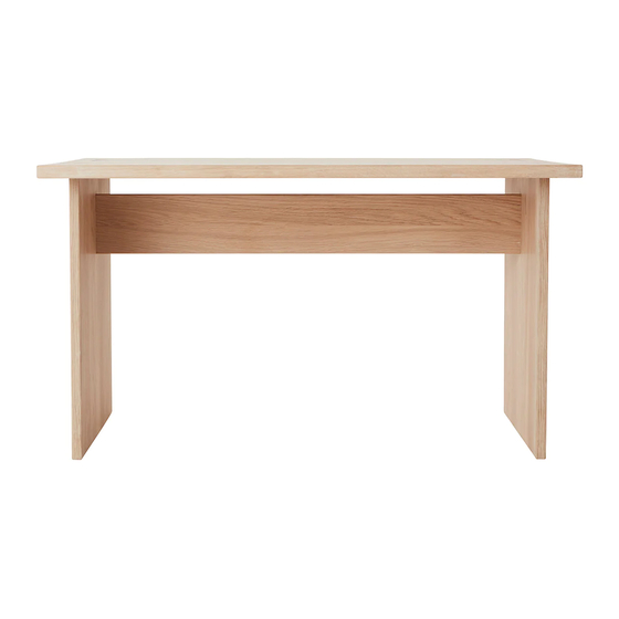OYOY Arca Table Assembly Instructions