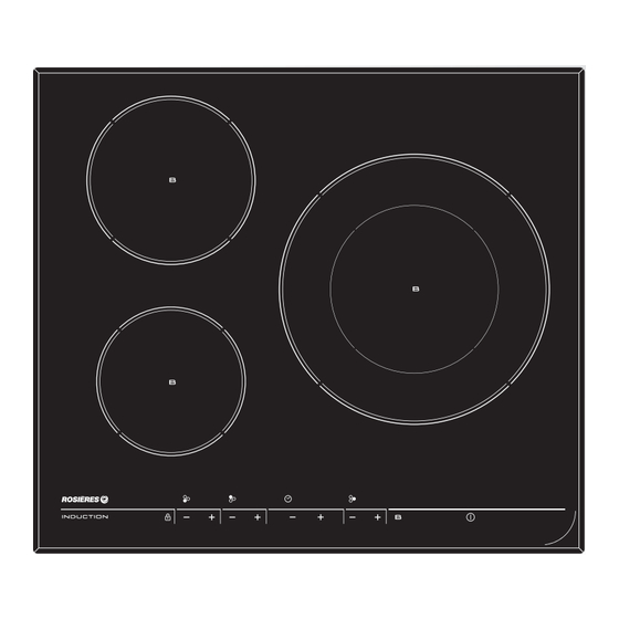 ROSIERES RPI337 Instructions For Use And Installation