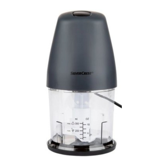 Silvercrest 416066 2210 Food Processor Manuals
