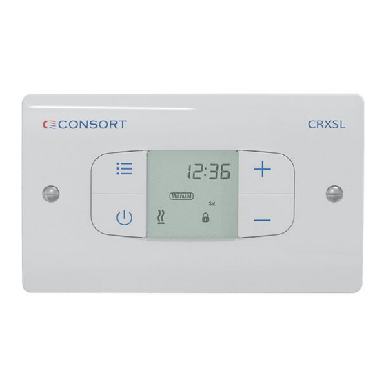 Consort CRXSL Series Installation & Control Manual