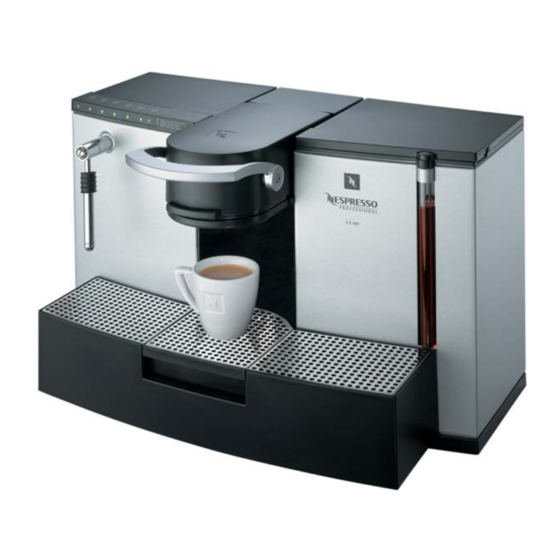 Nespresso ES 100 - DETARTRAGE Manual
