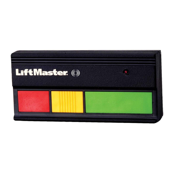 Chamberlain LiftMaster Professional 33LM Owner's Manual