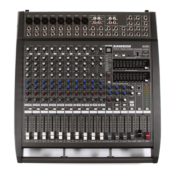 Samson txm16 Owner's Manual