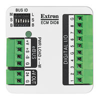 Extron electronics ECM DIO8 Setup Manual