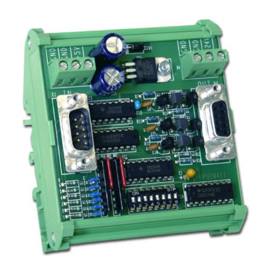Motrona PU204 Operating Manual