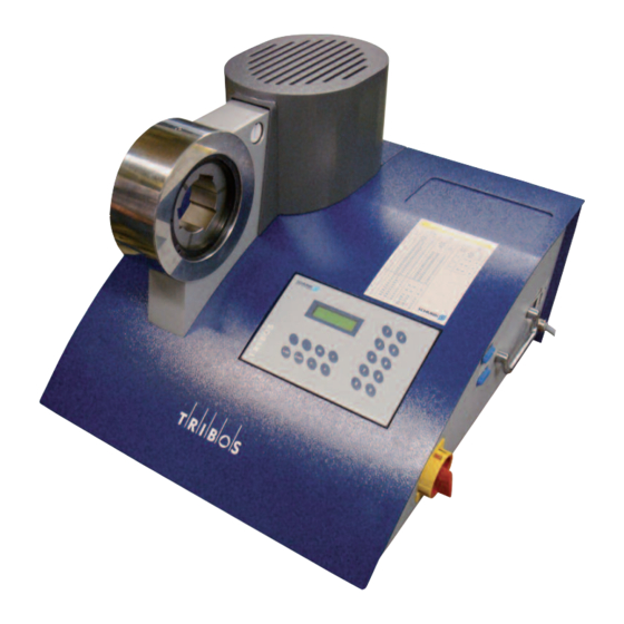 SCHUNK TRIBOS SVP-3 Operating Manual