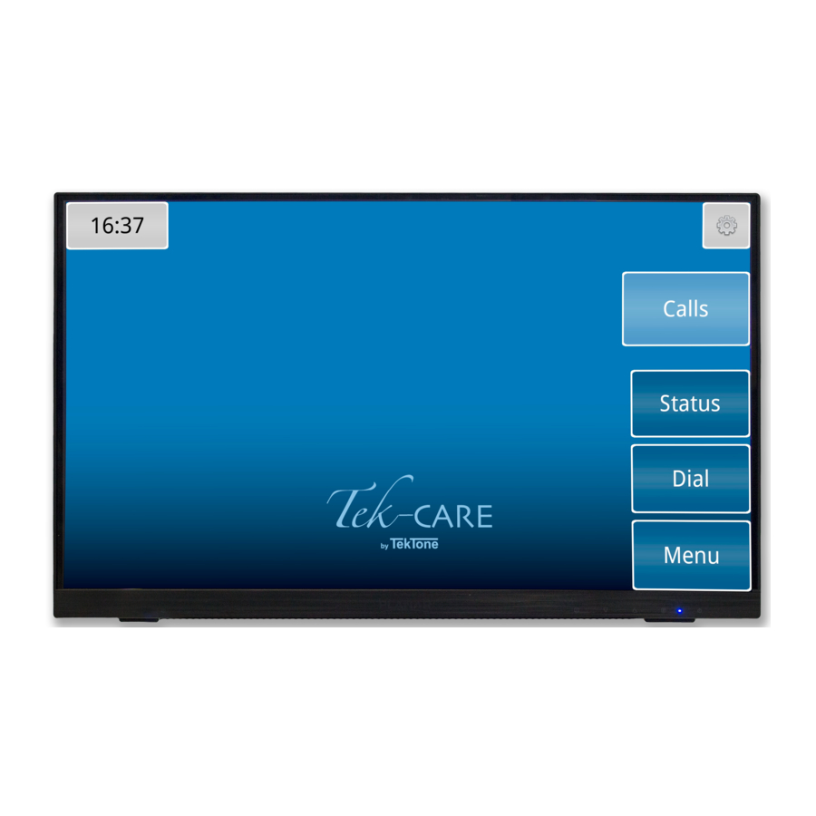 TekTone NC403TS Installation And Operation Manual