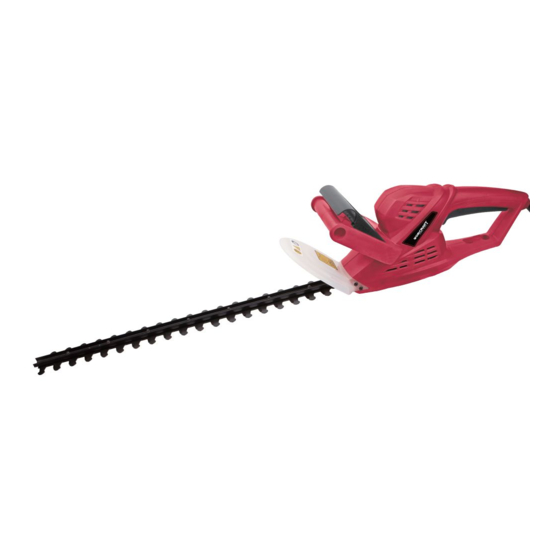 Worcraft WPHT132 Electric Hedge Trimmer Manuals