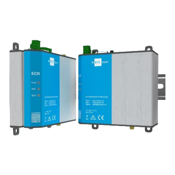 insys icom ECR-EW300 Quick Installation Manual