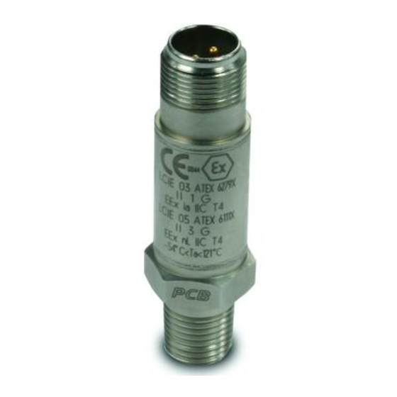 PCB Piezotronics ICP 121A41 Installation And Operating Manual
