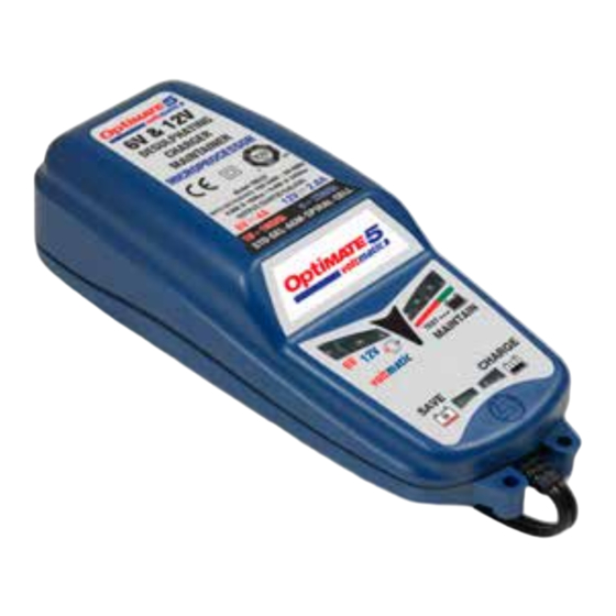 User Manuals: TecMate TM320 Battery Charger