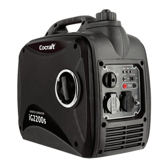 Cocraft IG2200s Original Instructions Manual