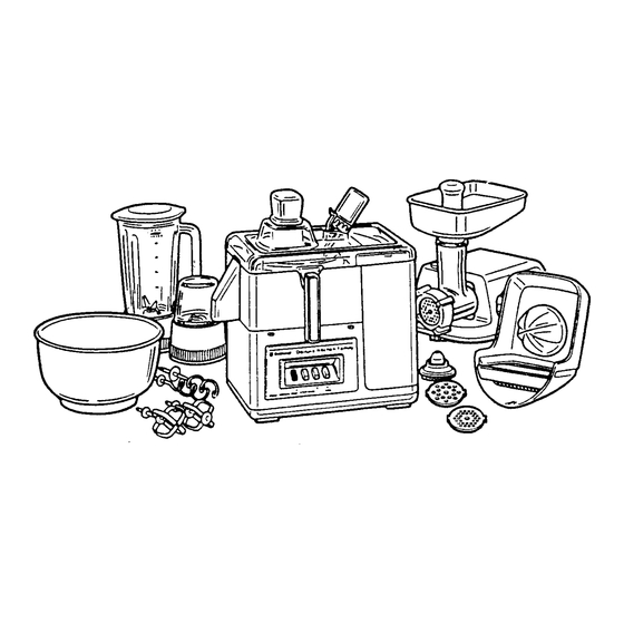 User Manuals: Panasonic MK-8710P Food Processor