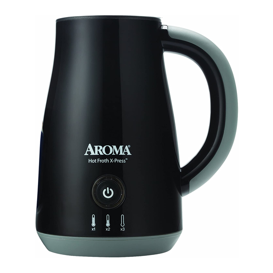 Aroma Hot Froth X-Press AFR-120B Manuals
