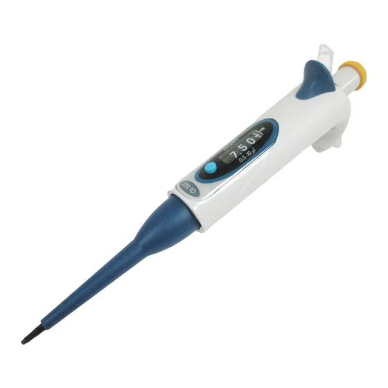 Biohit mLINE m10 Instruction Manual