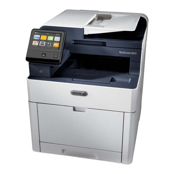 Xerox WorkCentre 6515 Quick Use Manual