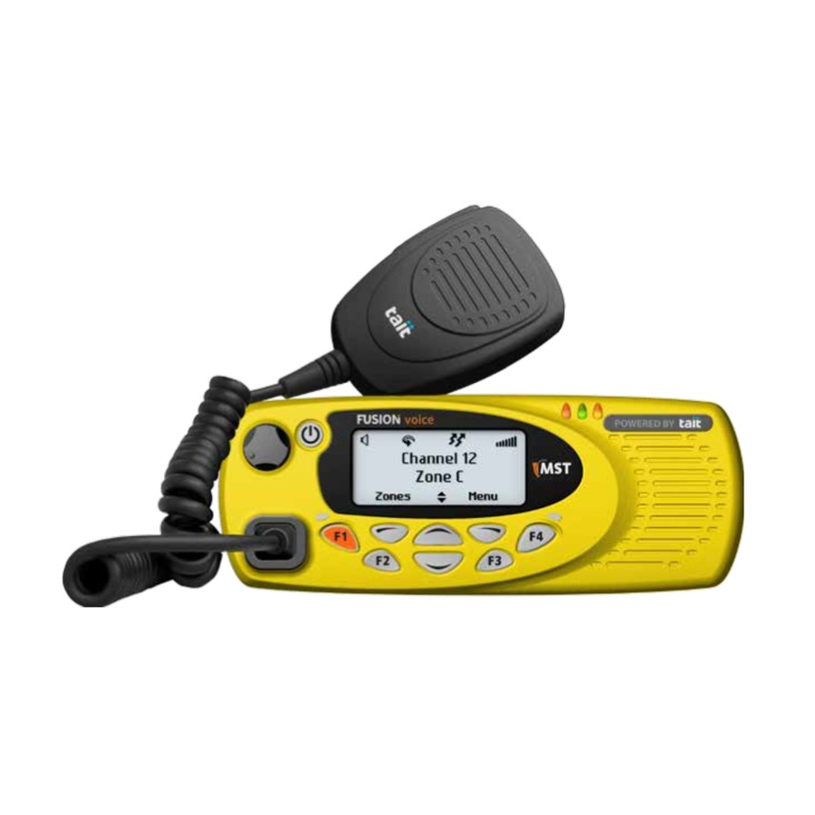 MST FUSION Voice User Manual