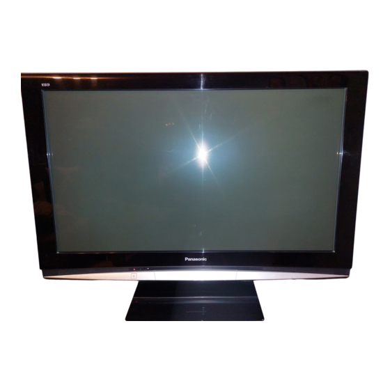 Panasonic TH-46PZ81FV Plasma TV Manuals