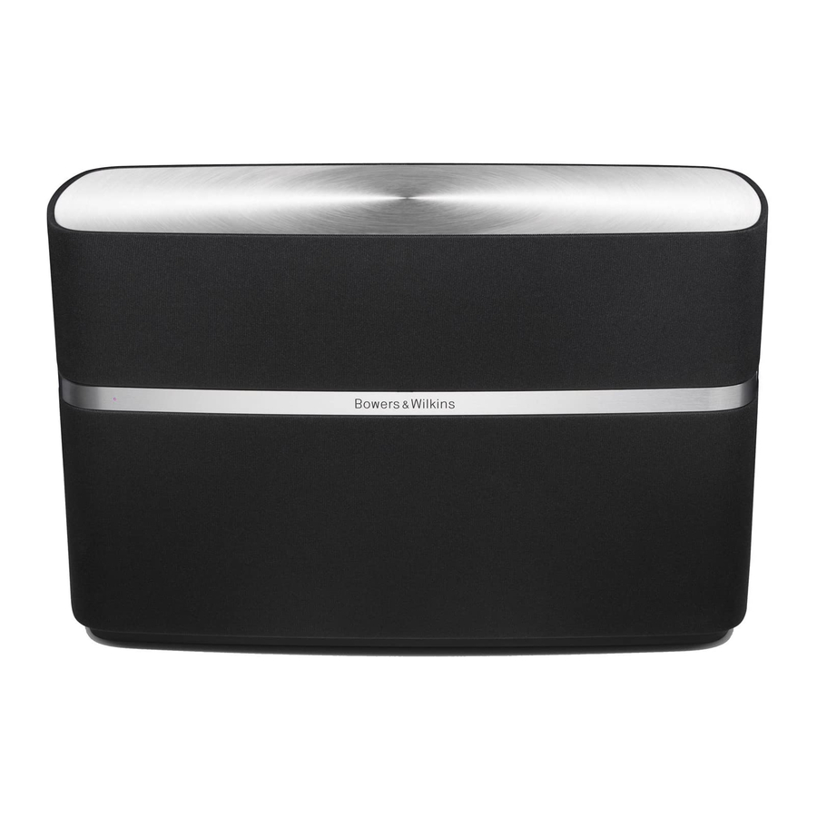 Bowers & Wilkins A5 Manual