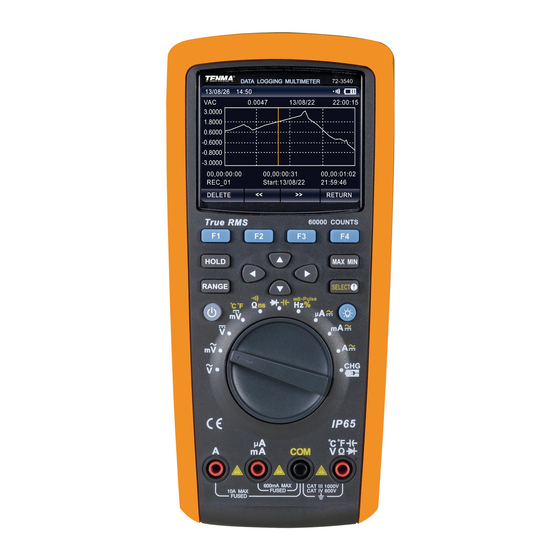 Tenma 72-3540 Manual
