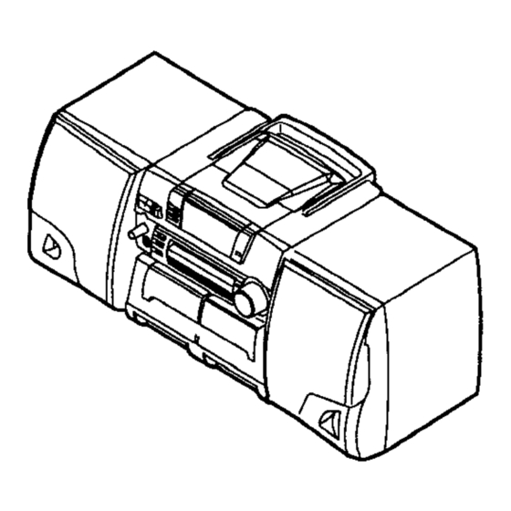 Aiwa CA-DW530 Operating Instructions Manual