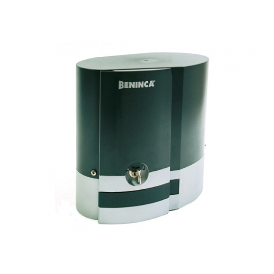 Beninca MS4 Operating Instructions And Spare Parts Catalogue