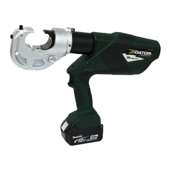 Textron GREENLEE EK1230LX Operation Manual