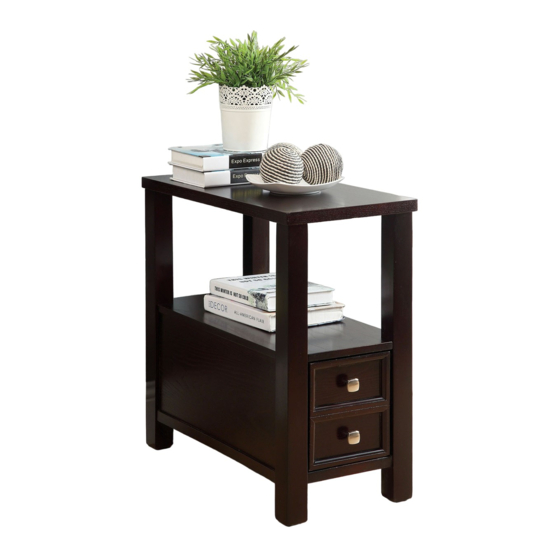 Furniture of America CM-AC114 Assembly Instructions