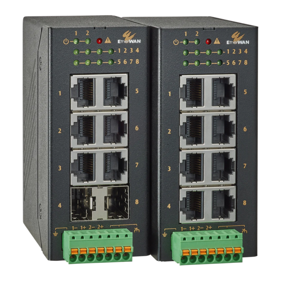 EtherWAN OttoE TF100 Sereis Installation Manual
