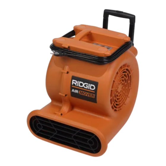 Emerson RIDGID AM25600 Owner's Manual