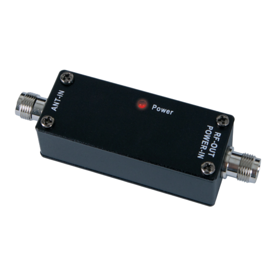 FONESTAR AMP-811 Quick Start Manual