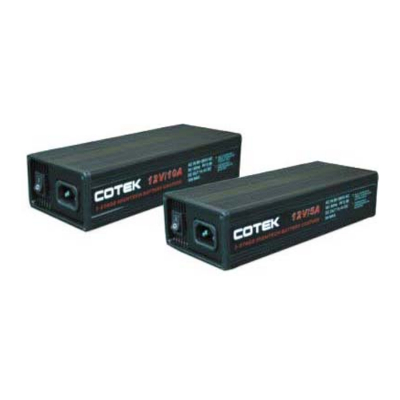 Cotek BP Series Manuals