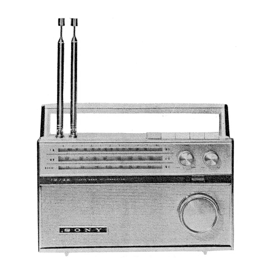 Sony TFM-116A Manual