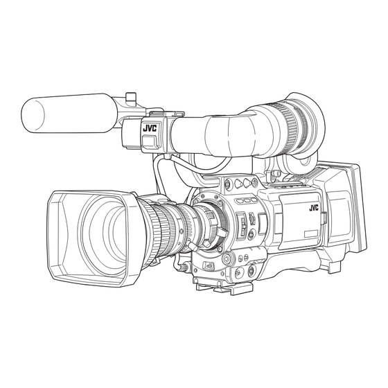 JVC GY-HD250U - 3-ccd Prohd Camcorder Instructions Manual