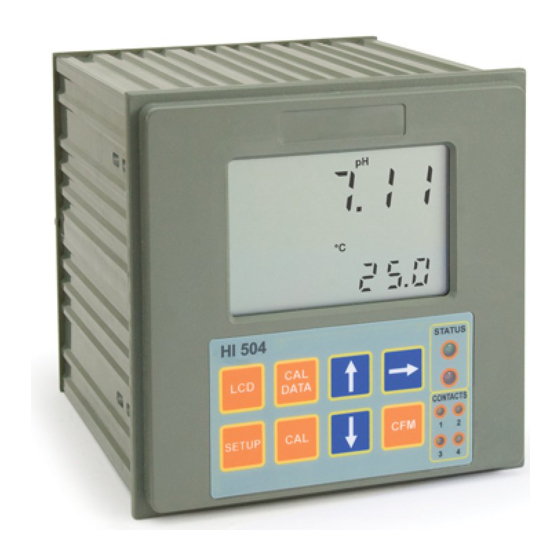 Hanna Instruments HI 504900 Instruction Manual