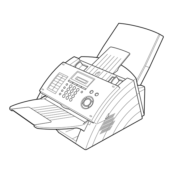 Panasonic Panafax UF-4100 Operating Instructions Manual