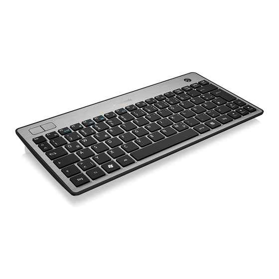 KeySonic Super Mini KSK-3201 RF Manuals