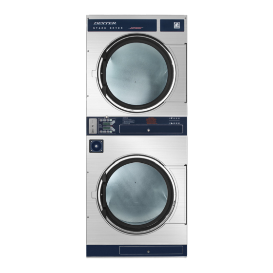 Dexter Laundry DDAD30KC Series Operator's Manual