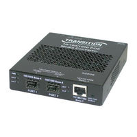 Transition Networks SGPOE1013-100 User Manual