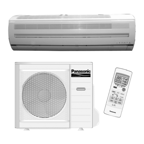 Panasonic CS-V28EKE CU-V28EKE Service Manual