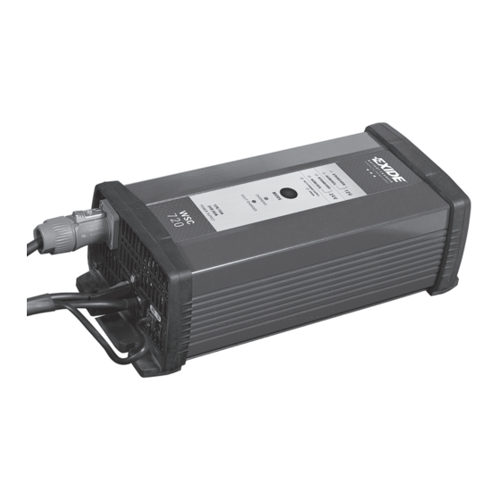 Exide WSC 720 User Manual