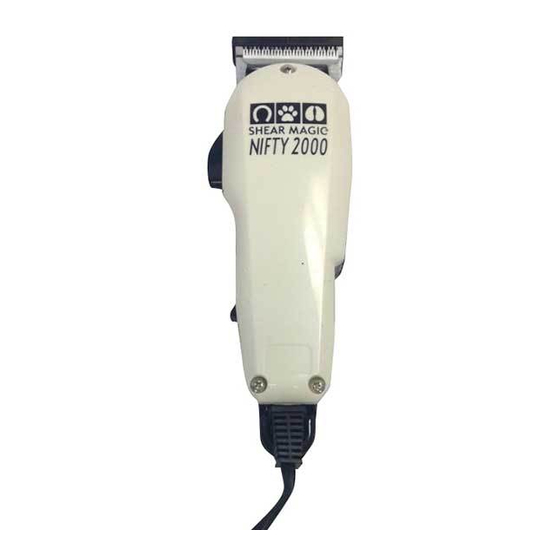 Shear Magic Nifty 2000 Instruction Manual