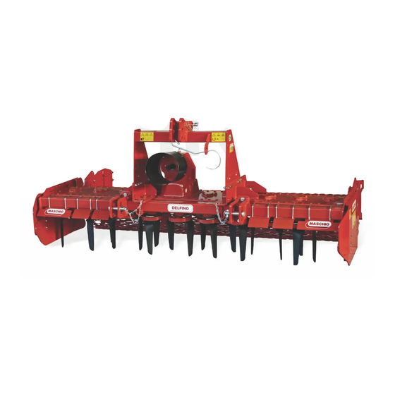 MASCHIO GASPARDO G Use And Maintenance