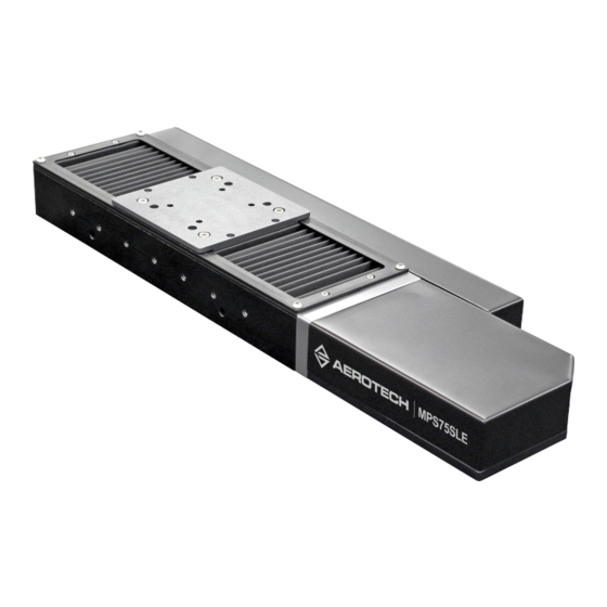 Aerotech MPS75SL Hardware Manual