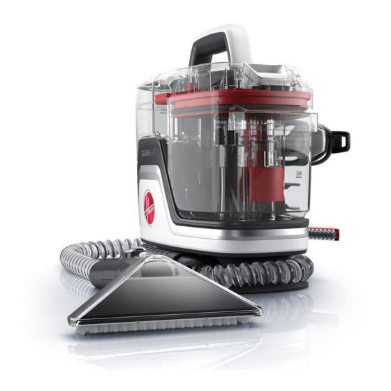 Hoover CLEANSLATE CARPET & UPHOLSTERY SPOT CLEANER Quick Start Manual