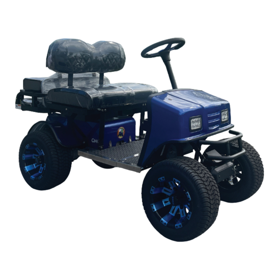 CRICKET MINI GOLF CARTS LOCUST Owner's Manual