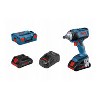 Bosch Professional GDS 18V-300 Instructions Manual
